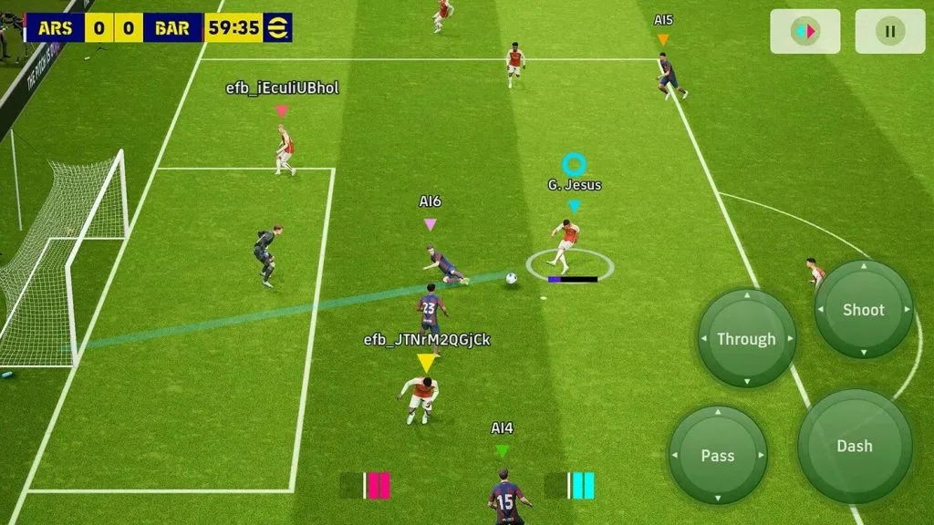 Game screenshot eFootball 2024 apk